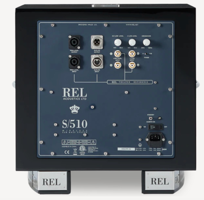 REL Acoustics S/510 10" Powered Subwoofer GLOSS WHITE
