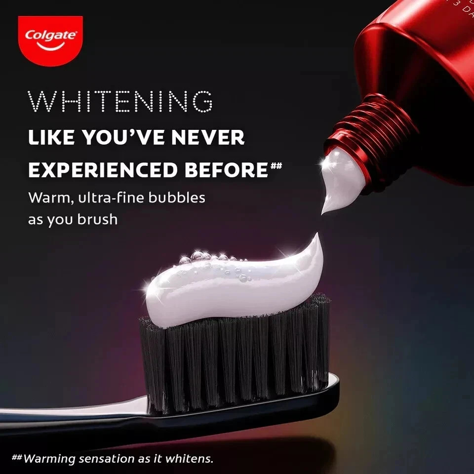 COLGATE Optic White O2 Active Oxygen Whitening Toothpaste 85g