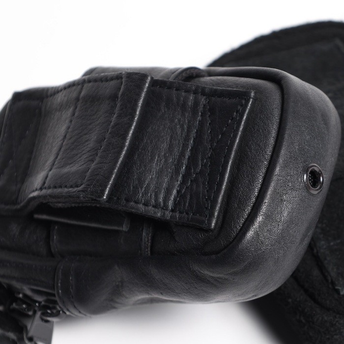 CYCLE NUT GARMENT Handle Master Bag M, Cowhide Genuine Leather