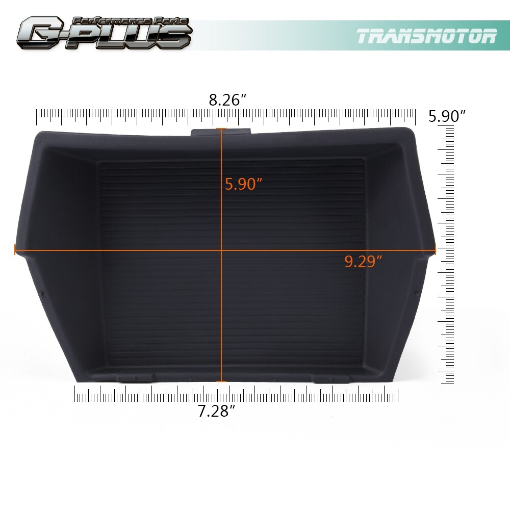 Fit For 2015-2018 Dodge Ram 1500 2500 Front Center Console Mat Insert Rubber 1PC