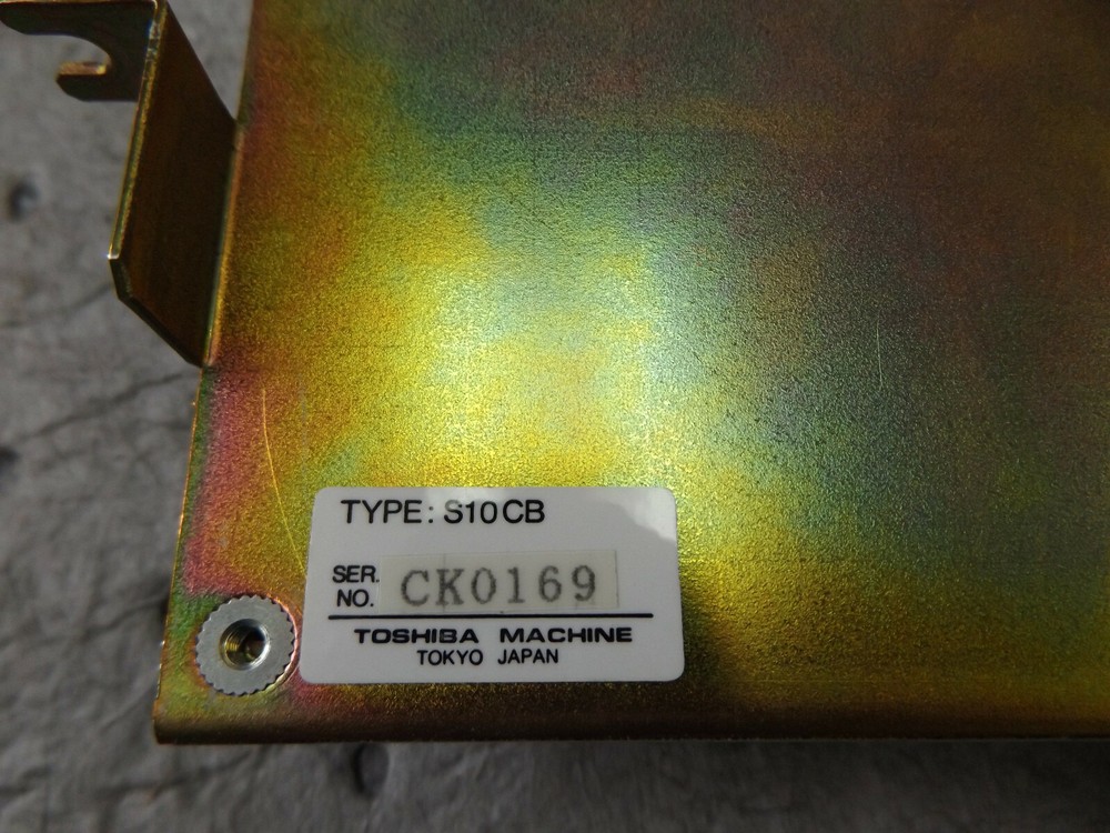 WHOLESALE LIQUIDATION TOSHIBA MACHINE S10CB SEQUENCE BOARD