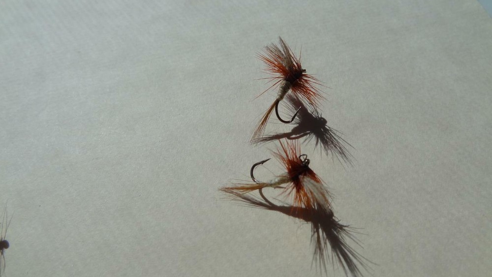 1 DOZ DF-6 GRAY FOX (SELECT YOUR SIZE) DRY FLY