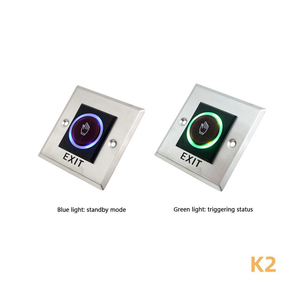 Touchless 86 Type Self Reset Button Infrared Induction Sccess Control Switch