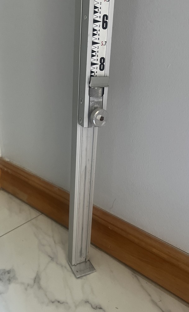 Construction Measuring Rod