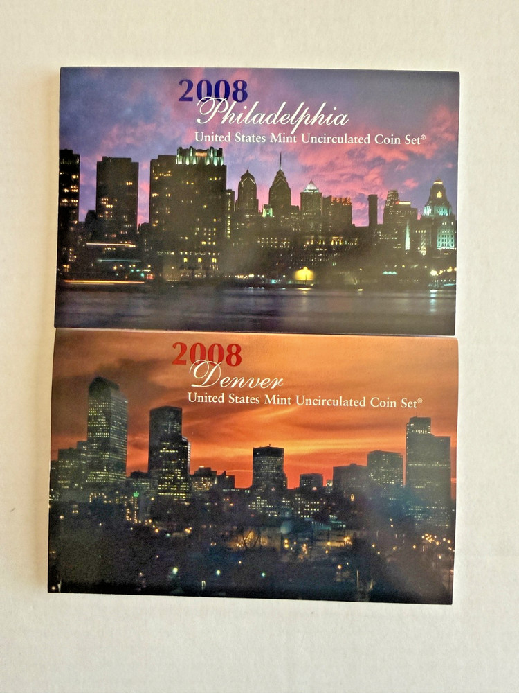 2008 US Mint P & D Uncirculated set