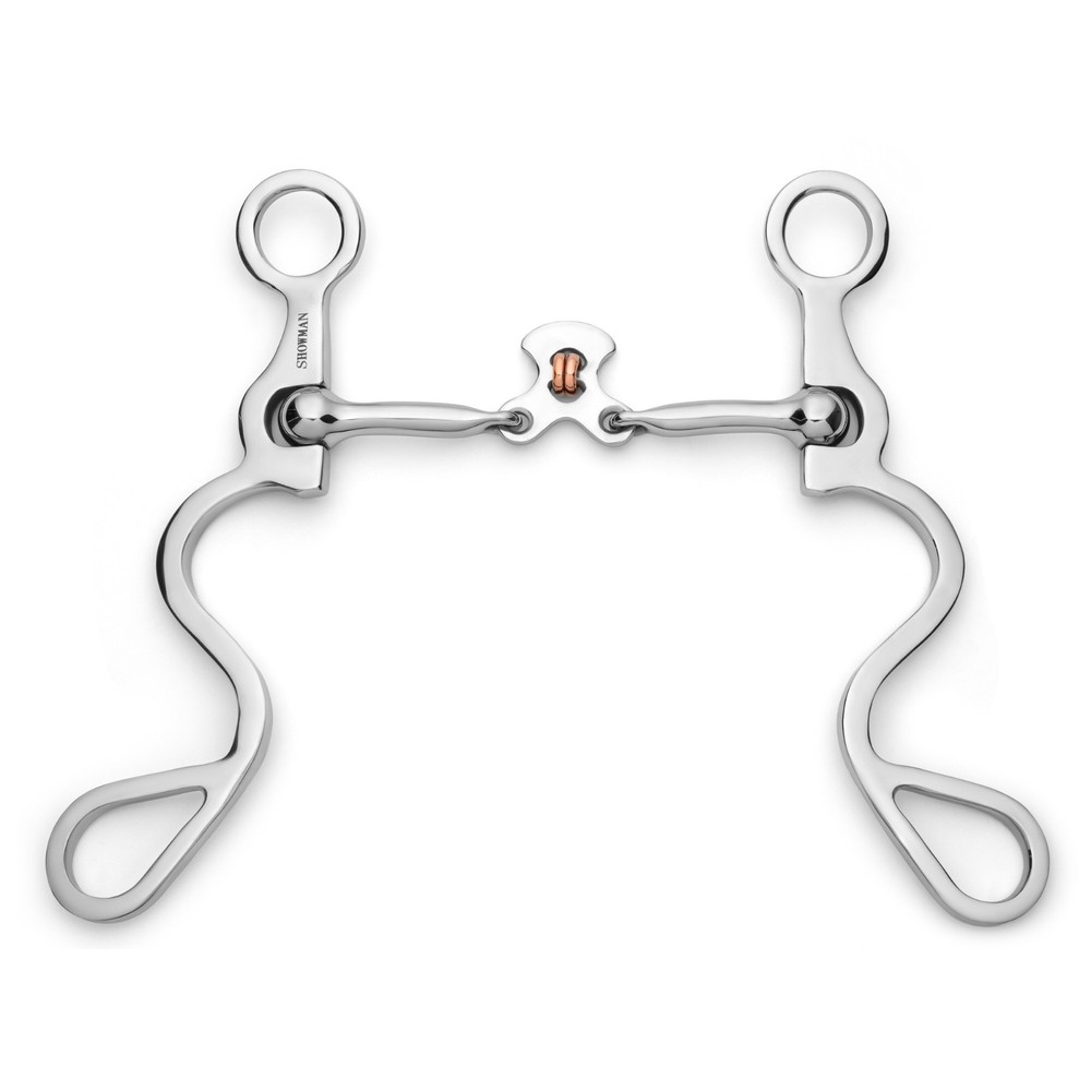 LONG S SHANK Bit with 5 1/2"  Floating Spoon Copper Rollers