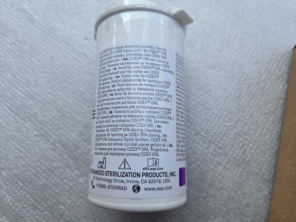 ASP CIDEX OPA 20392 Disinfected Solution Test 2x60 - 2 bottles