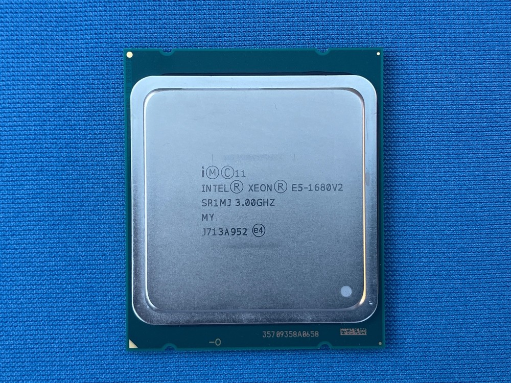 Intel Xeon E5-1680 v2 Processor LGA2011 8 core 16 thread 3.0GHz CPU processor