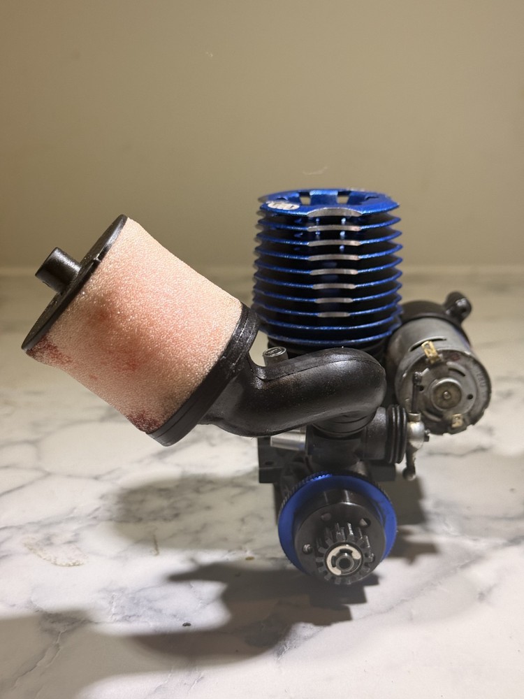 Werks Racing Picco .21 Nitro RC Engine w/ Pull Start, Carb & Air Filter – Turns