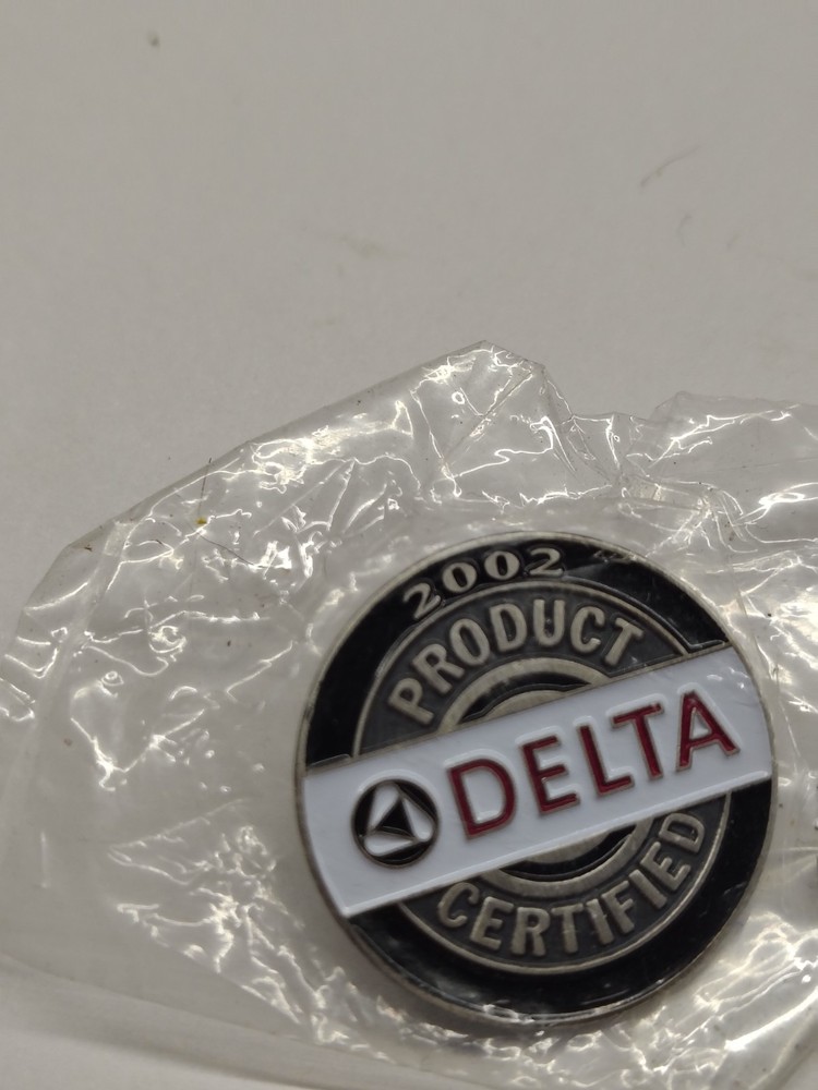 2002 Delta Product Certified Pin