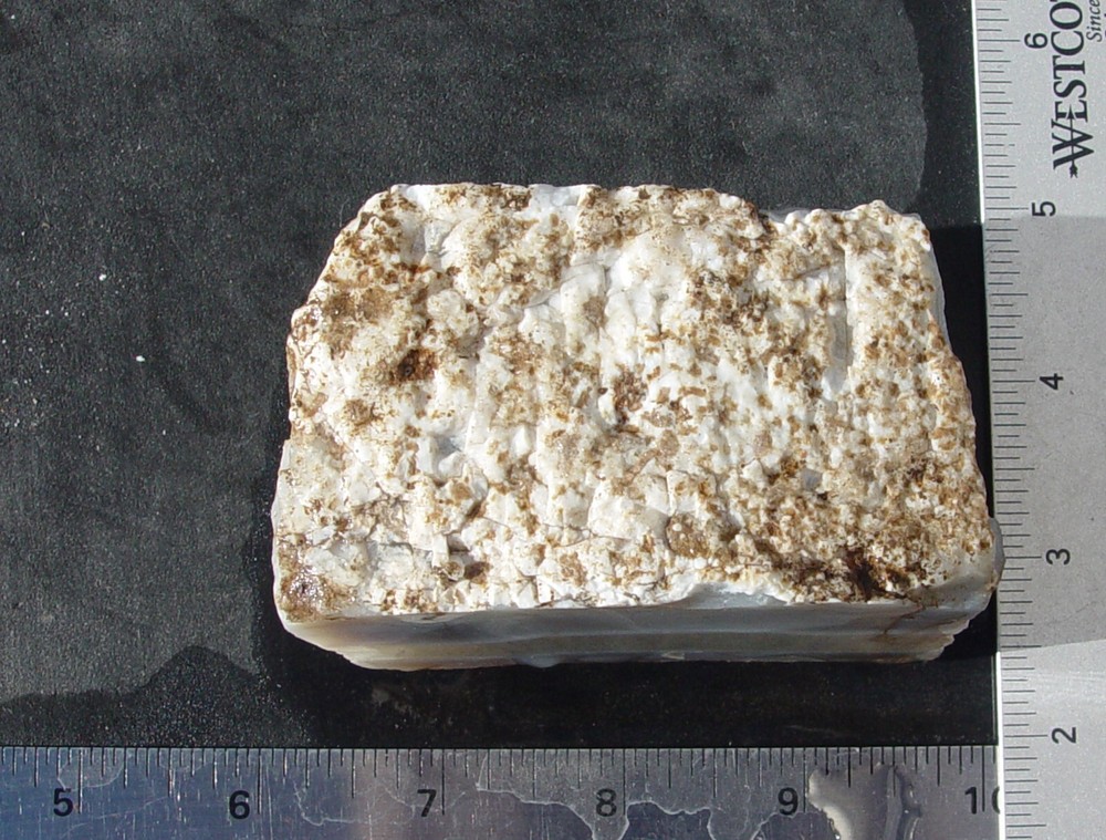 White Seam Agate Small Lapidary Rough T1043