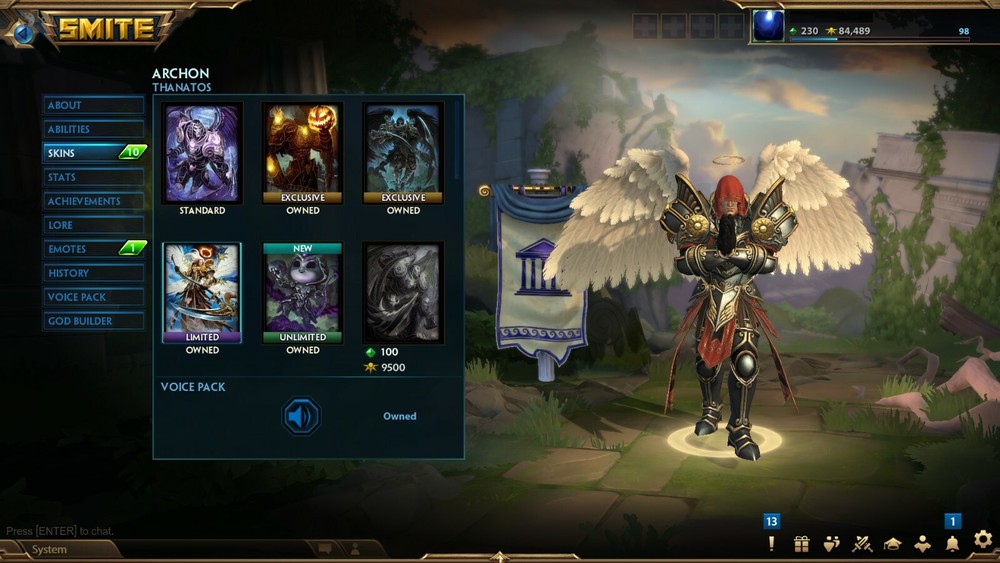 Archon Thanatos + Many Other Limited Skins