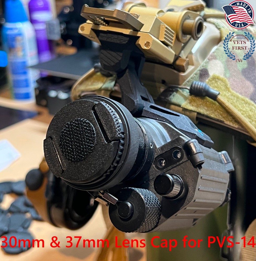 37mm PVS-14 Lens Cap With Optional Pinhole