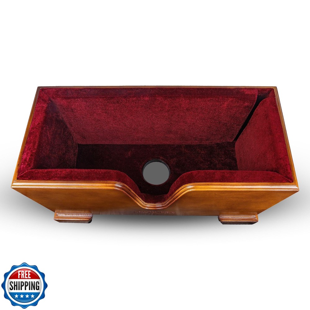 Afatatara Mahogany-tone Cello Box Stand