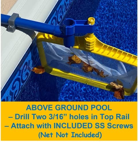 Above Ground Pool Leaf Skimmer Kit (Net NOT Included)