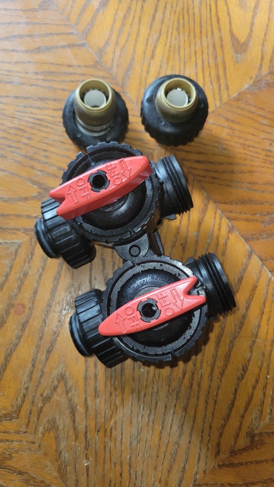 Clack WS1 Bypass Valve 3/4 pex Tail Pieces