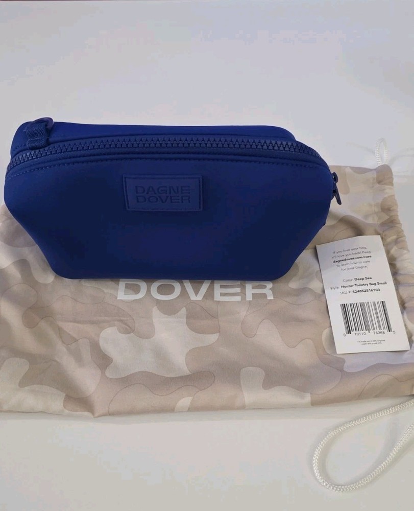 Dagne Dover Small Hunter Toiletry Bag - Deep sea Blue