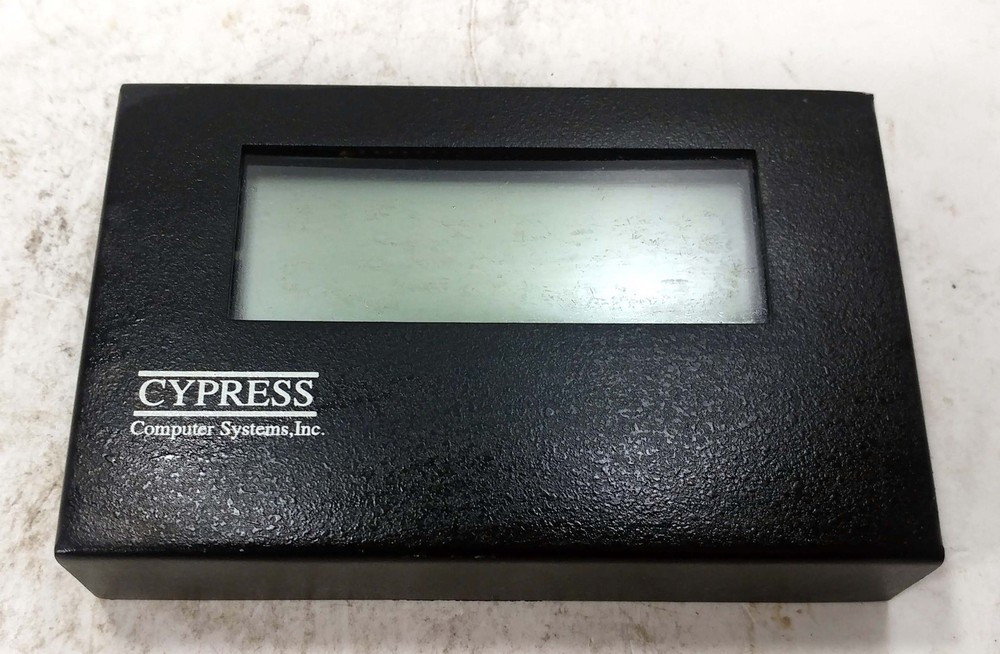 1 USED CYPRESS CCK-1101 1" LCD CLOCK FACE **MAKE OFFER***