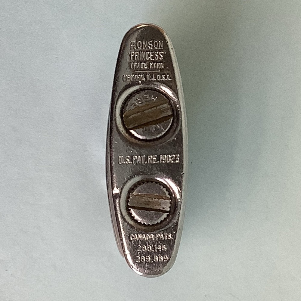 Ronson “Princess” Cigarette Lighter Chrome