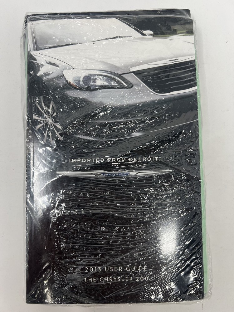 2013 Chrysler 200 Owners Manual SEALED OEM Complete Set