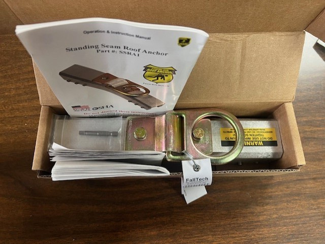 FallTech Standing Seam Roof Anchor # SSRA1