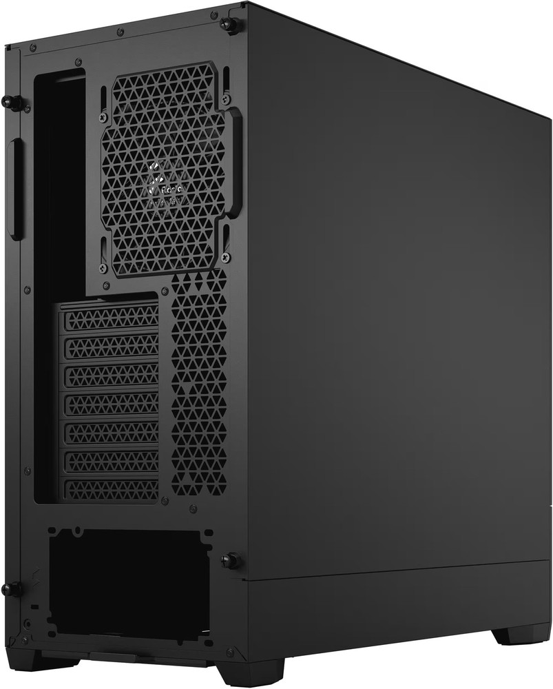 Fractal Design - Pop Air Black ATX High-Airflow Solid Panel Mid Tower Compute...