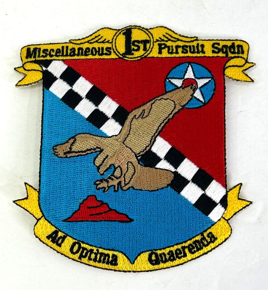 Commemorative Air Force 1st Pursuit Squadron Patch