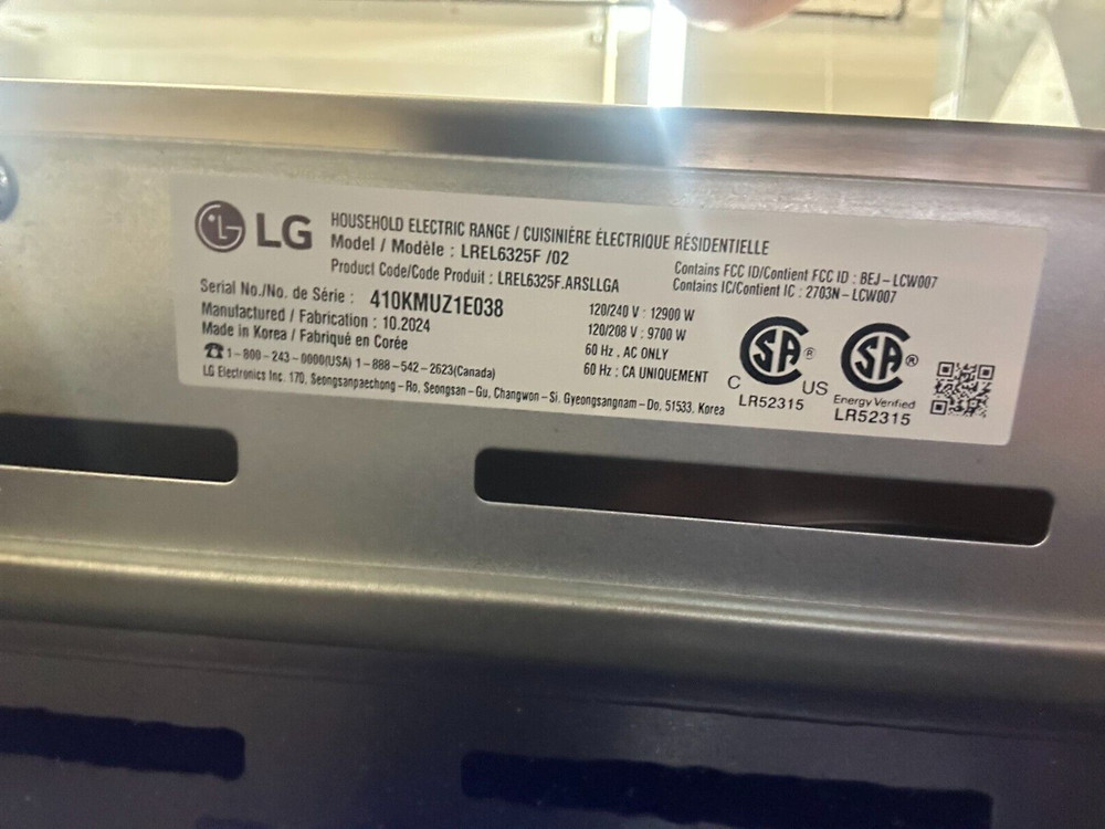 Genuine LG Range Oven, Surface Element Control Switch Set of 2 # EBF62174908