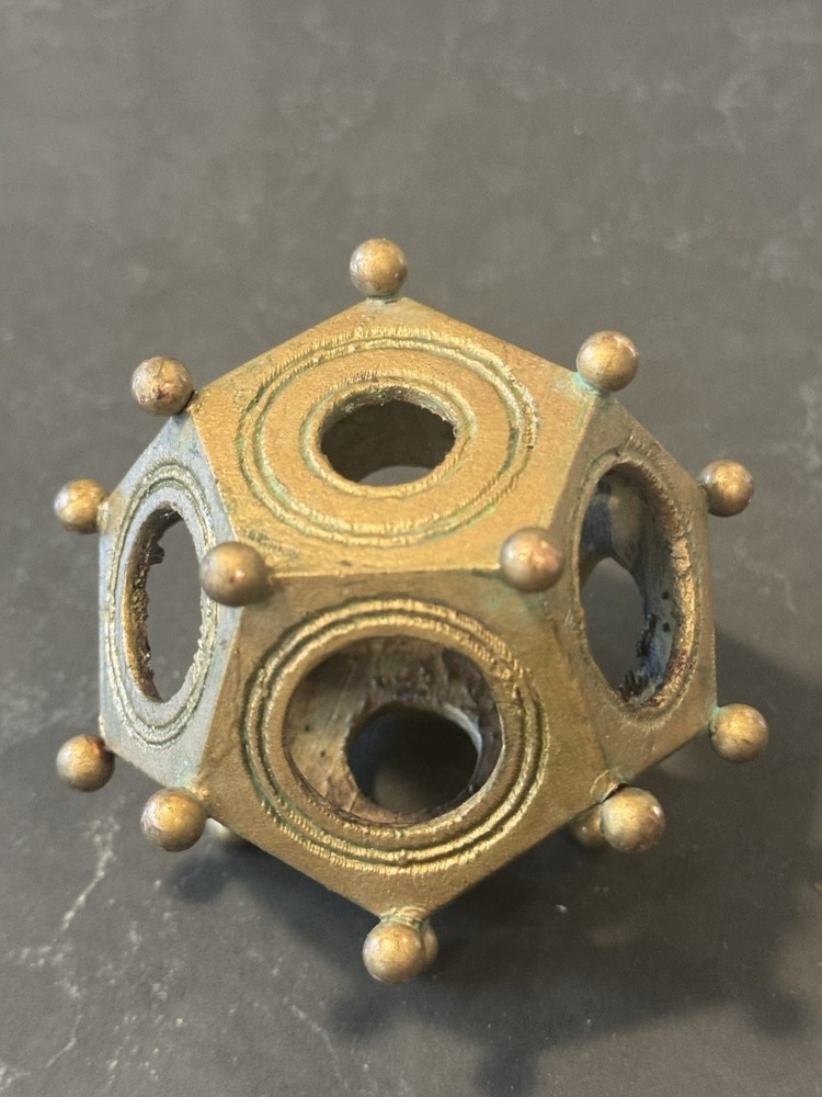 3D Printed Mysterious Roman Dodecahedron - 2.5”