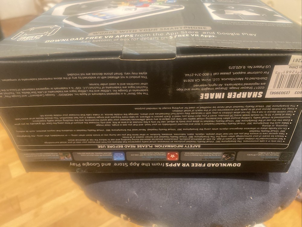 Sharper Image Smartphone 360 Degrees Virtual Reality Headset (Transform Reality)