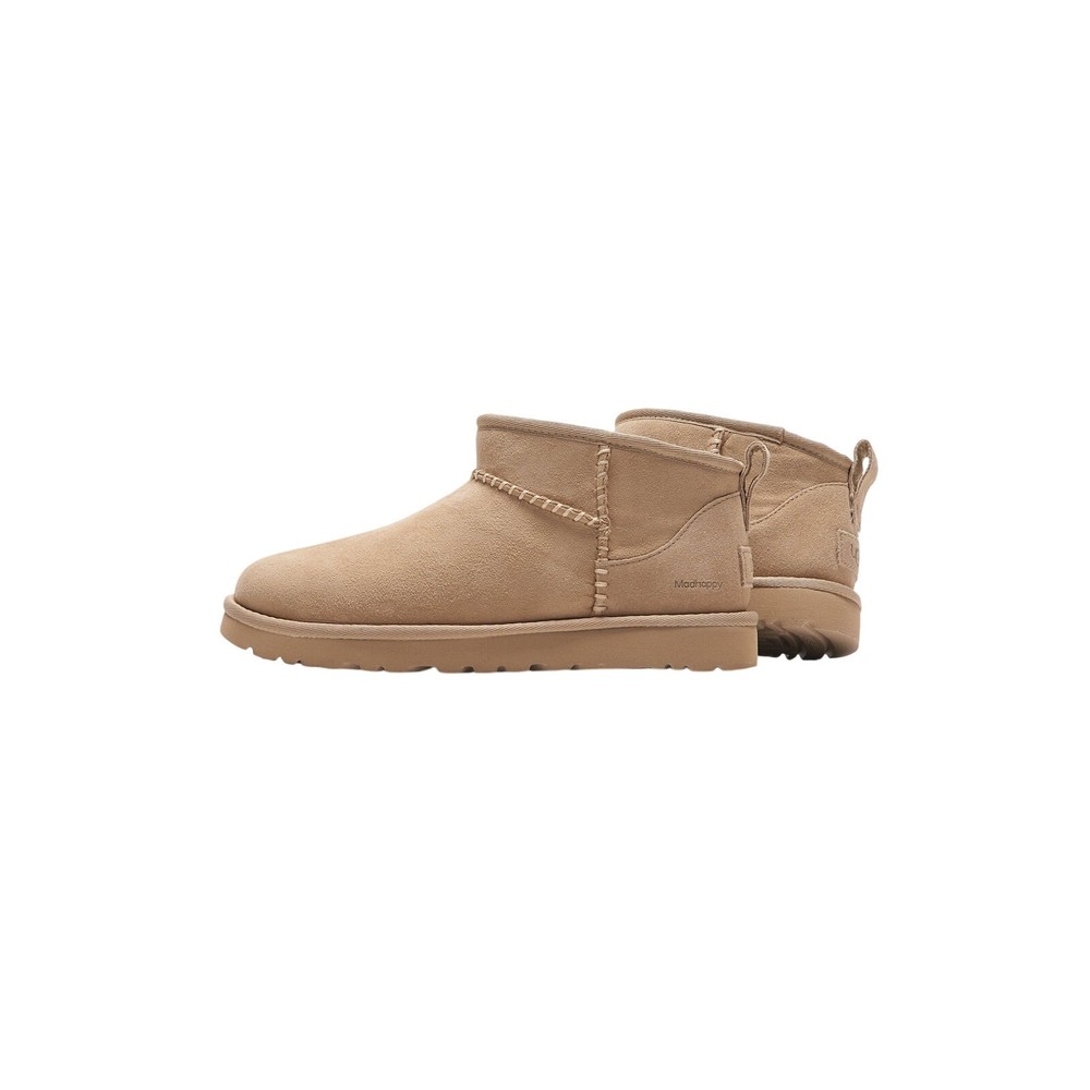Koolaburra 'Classic' Beige Ultra Mini Boot Size 5