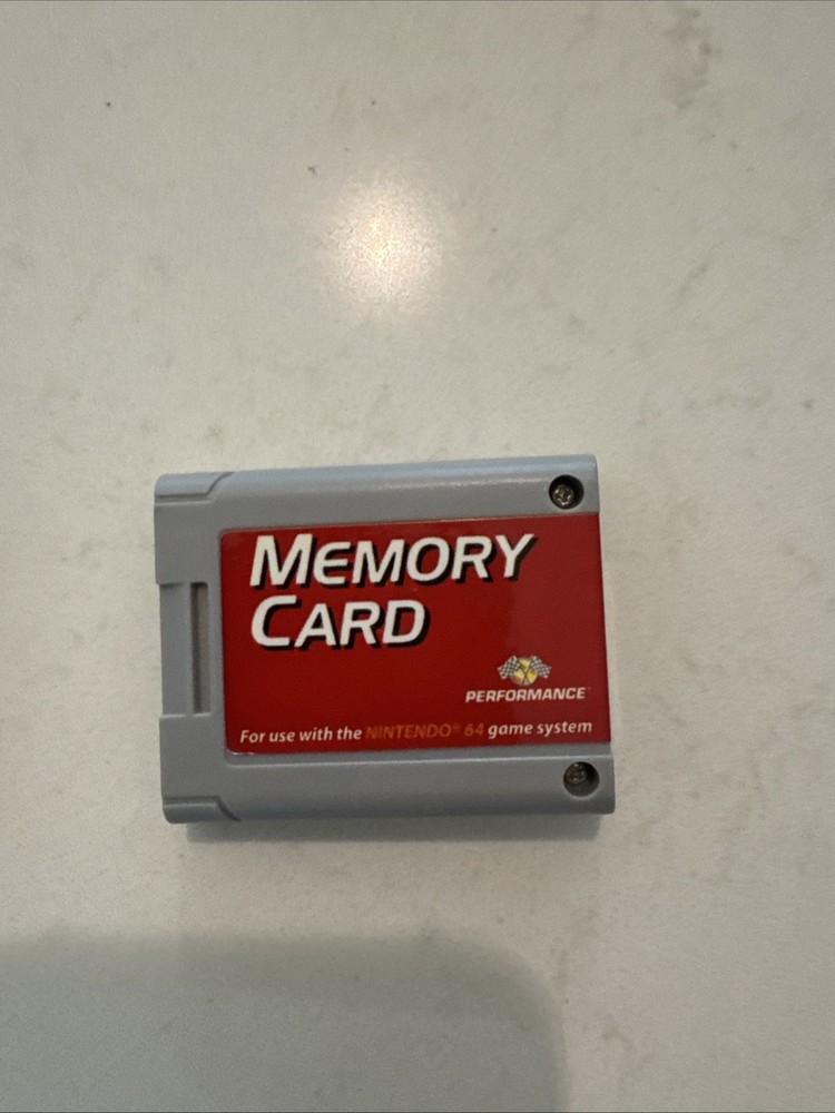 N64 Game Shark And Memory Card