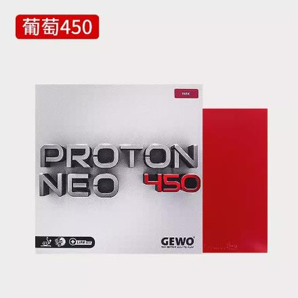 GEWO Pronton NEO Table Tennis Rubber 450/750