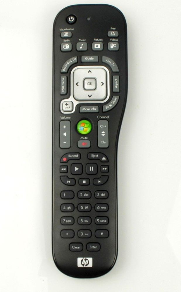 HP Remote Control Windows Media Center TSGH-IR01 Replacement Control Infrared