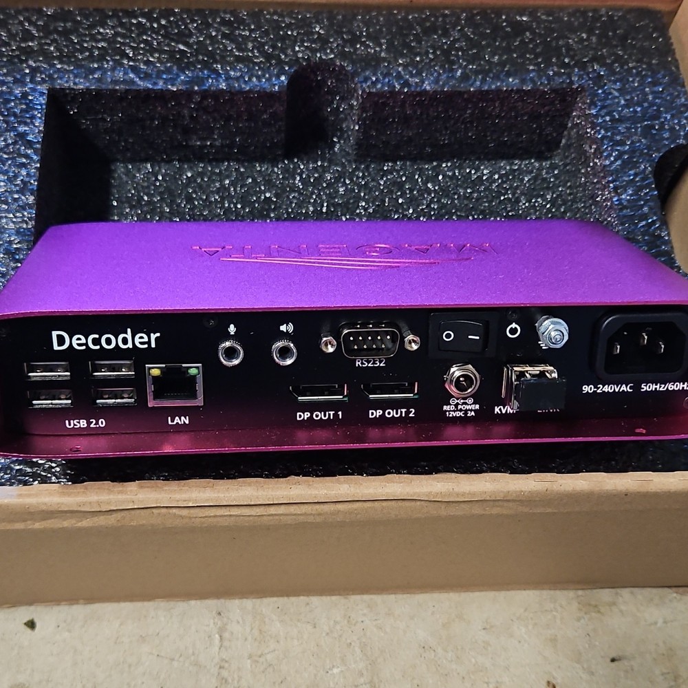 Magenta Pathfinder Decoder Video Switcher Router USB LAN DP Out 2 Outputs