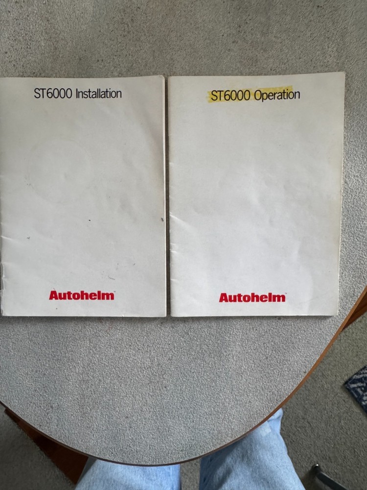 Raymatine Raytheon autohelm st 6000 autopilot complete system