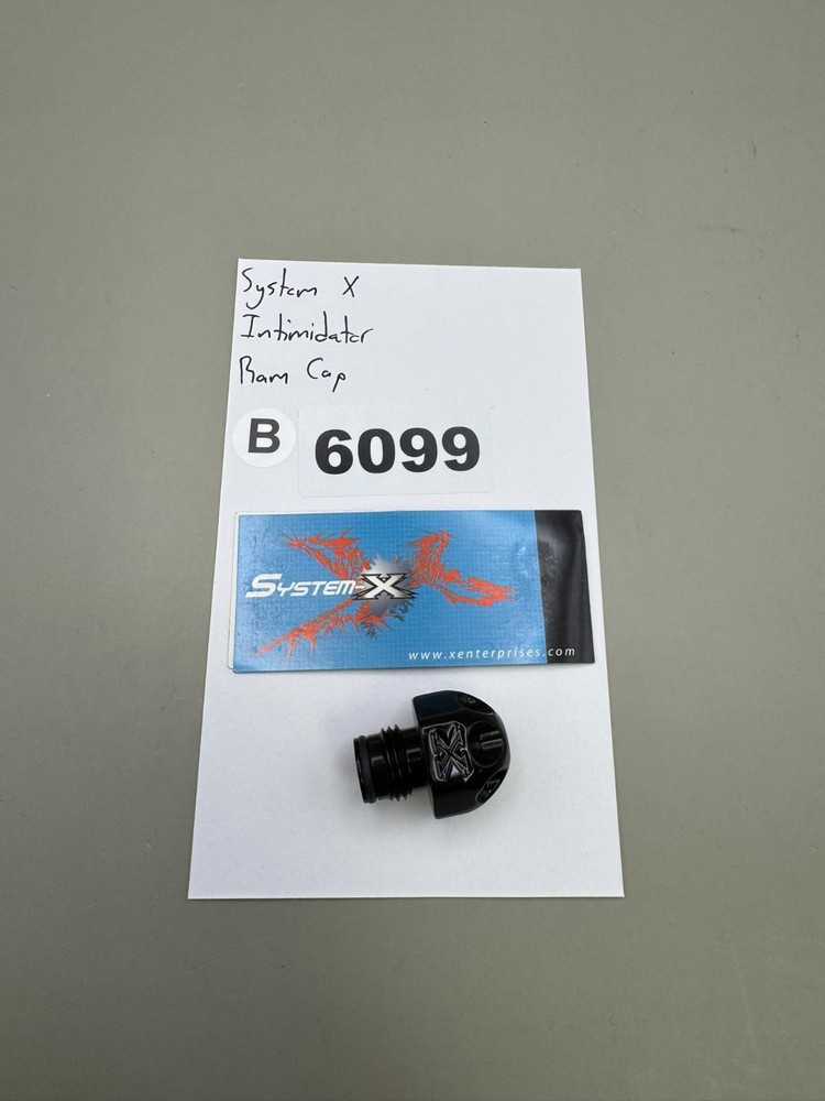 System X Intimidator Ram Cap-Gloss Black