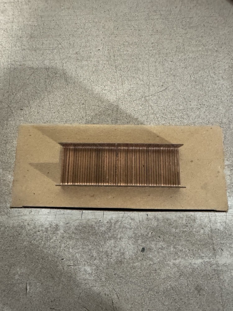 C 5/8 Industrial Copper Staples 20,000 Ct Case