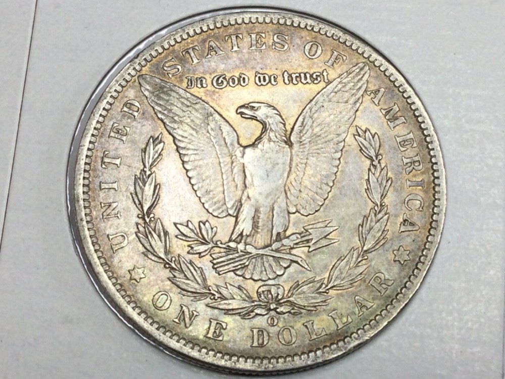 1886-O better dated Morgan Dollar in extra fine