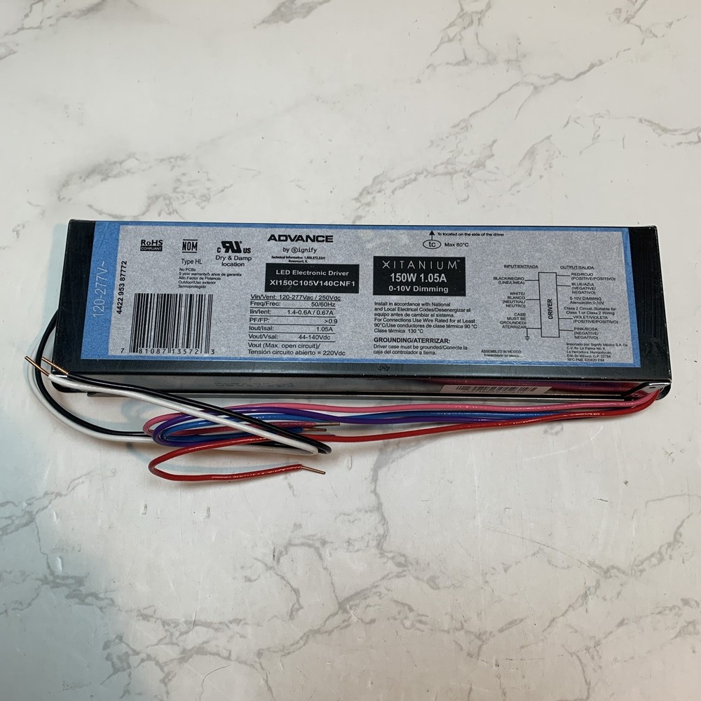 Philips Advance Xitanium LED Driver - XI150C105V140CNF1M