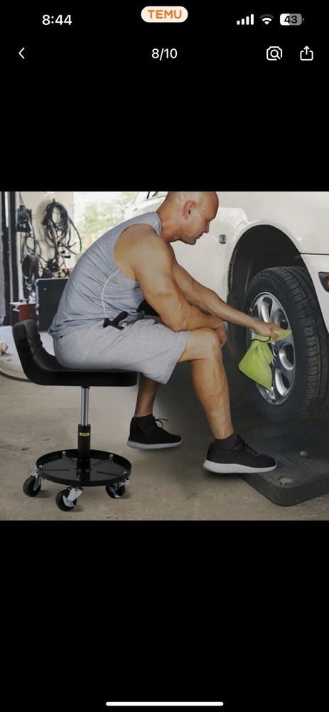 Mechanic Shop Stool