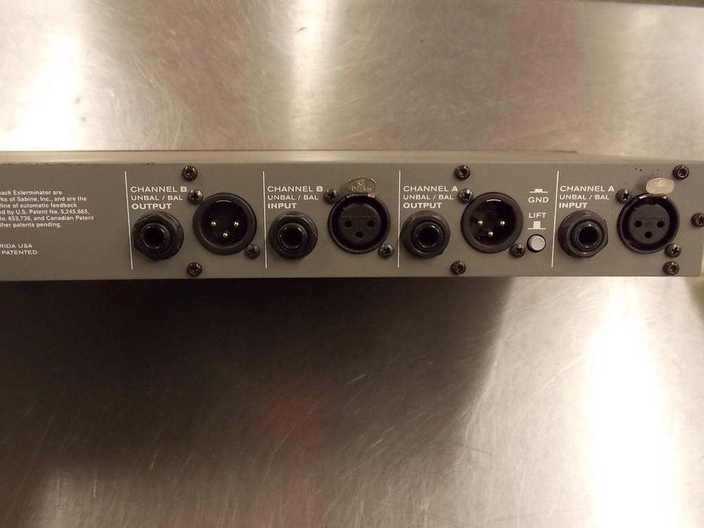 Sabine FBX2020 Feedback Exterminator Plus Tested Powers-On Y5