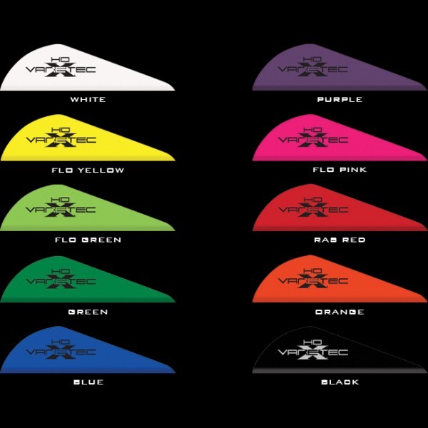 VaneTec 2" HD Vanes - Black - 50pk