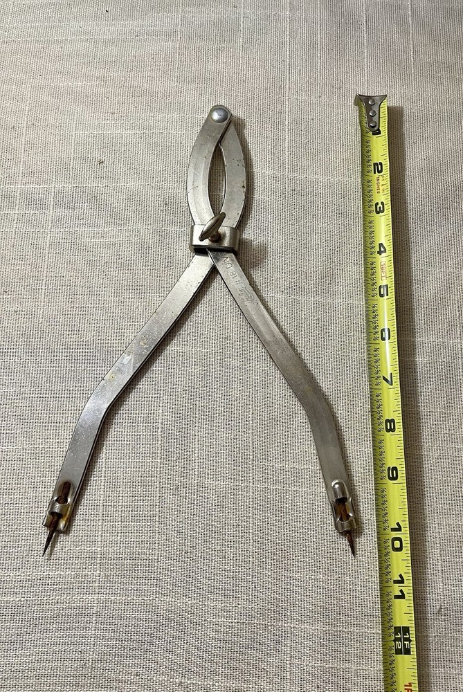 Vintage MALCO No.18 Radius DIVIDERS