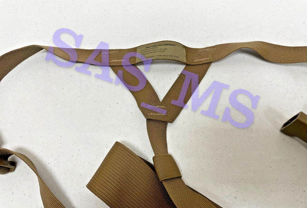 5X USMC COYOTE CHEST RIG TACTICAL ASSAULT PANEL HARNESS ASSEMBLY SHOULDER STRAP