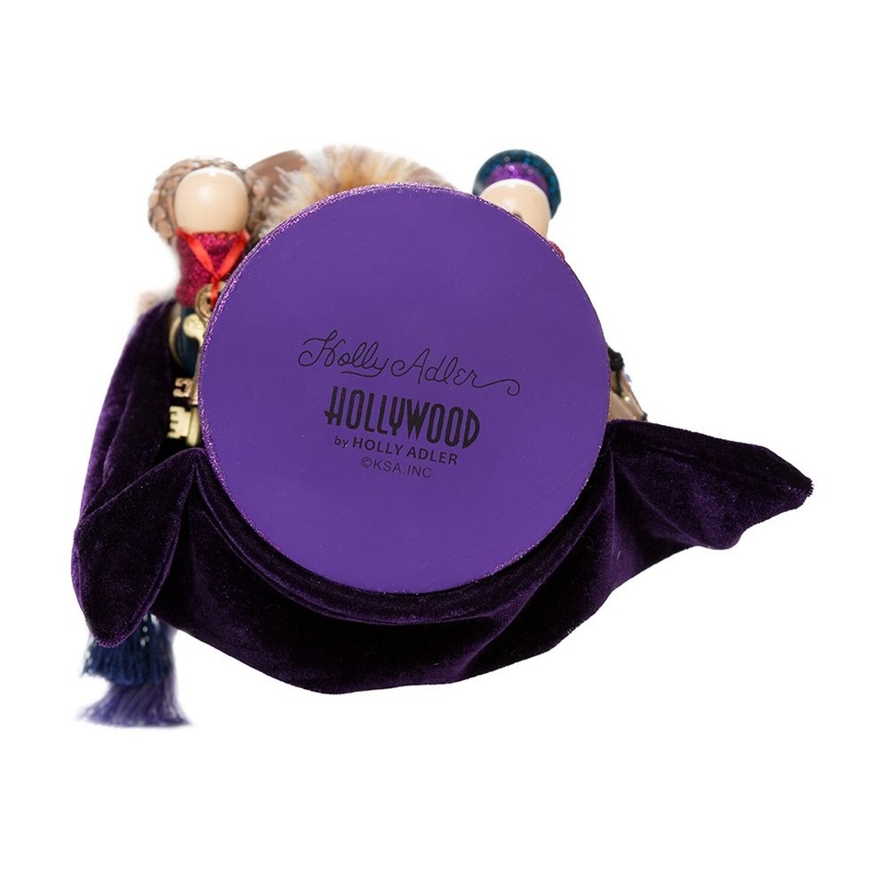 Kurt Adler 15" Hollywood Wizard Nutcracker with Owl