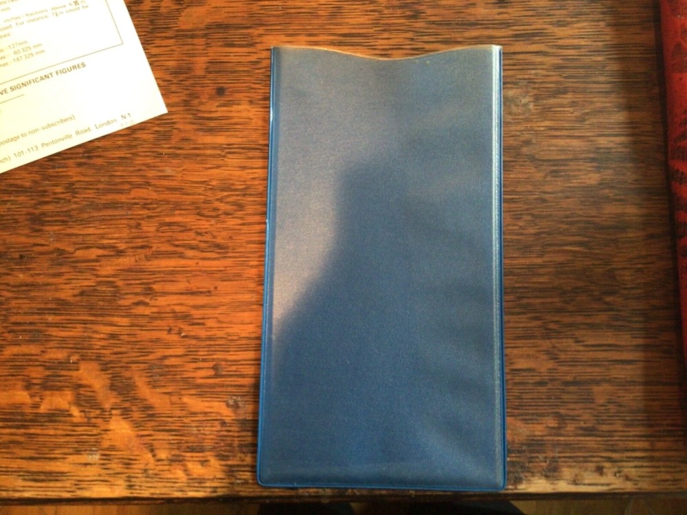 BSI Conversion Slide British Standards Institution In Case With Instructions