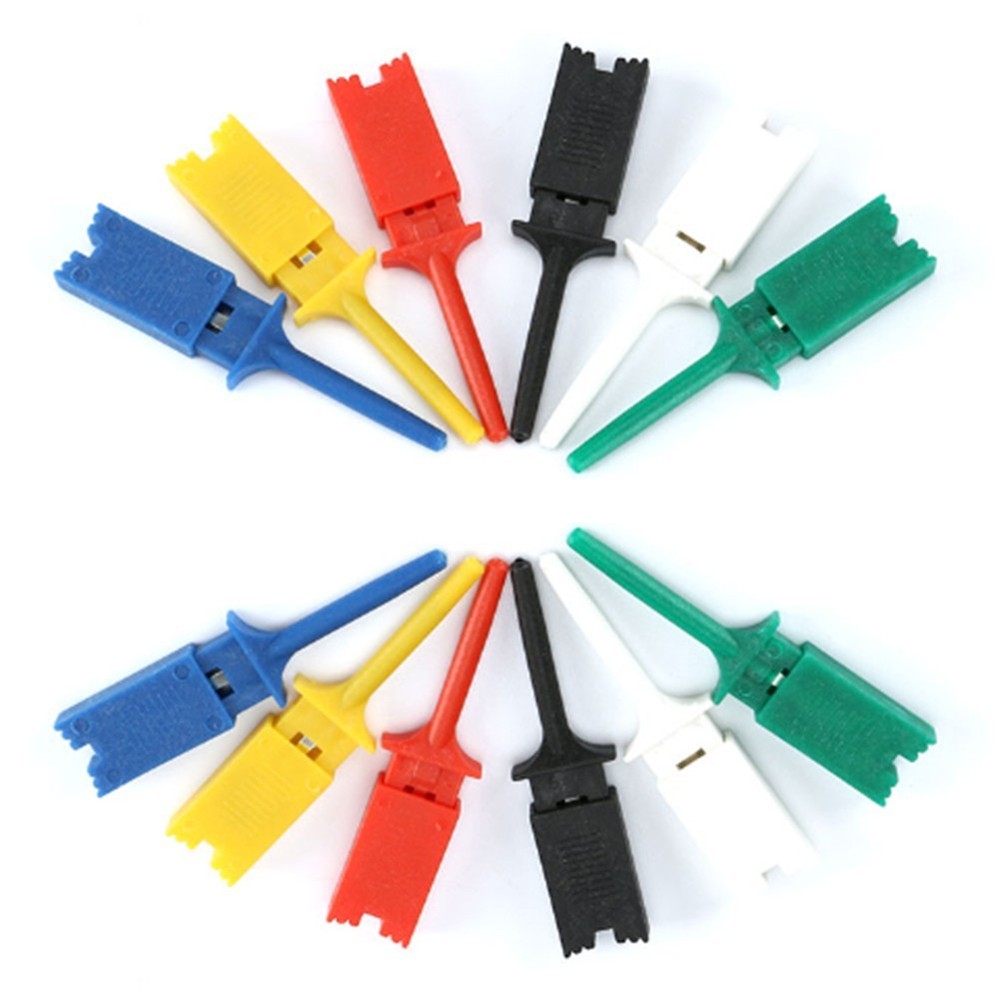 Versatile Testing Clip Hook Set for Mini For Electronics 12PCS Small Size