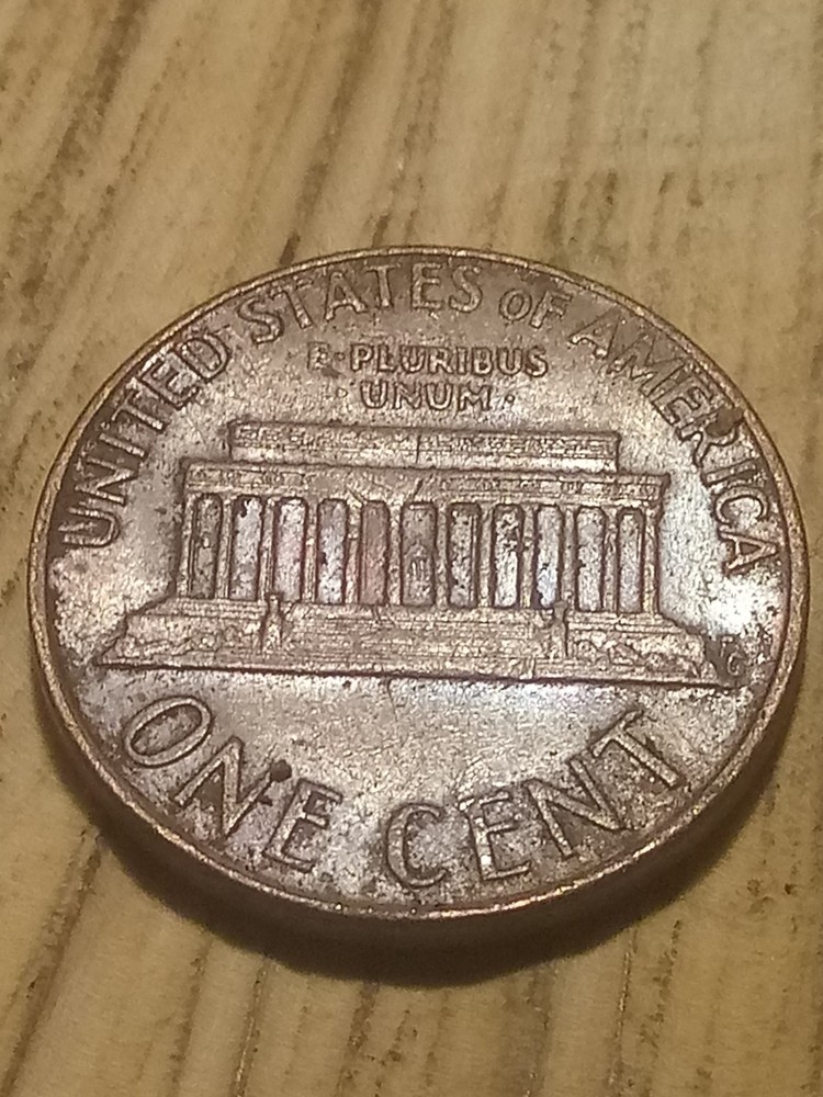 1973 D Lincoln Penny, Broadstruck, Mishaped "E" In Cent, Mint Error, Twisted 7