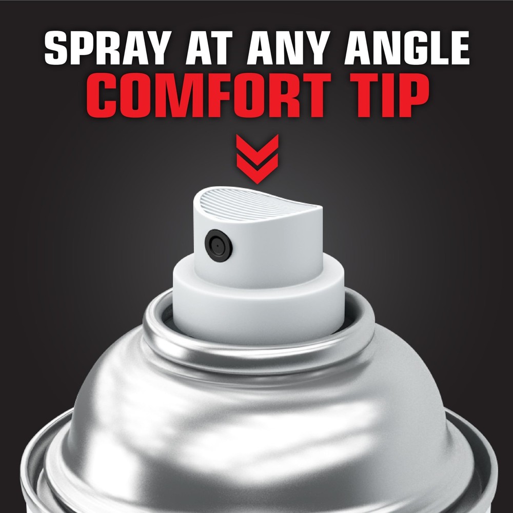 Stops Rust Undercoating Spray Rubberized Black 15oz 6 Pack